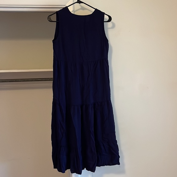 Extra small navy blue dress. - Picture 2 of 3